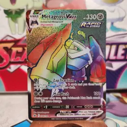 Metagross VMAX 208/198 Rainbow - Chilling Reign - Pokemon TCG - SHIPS FAST - Image 1