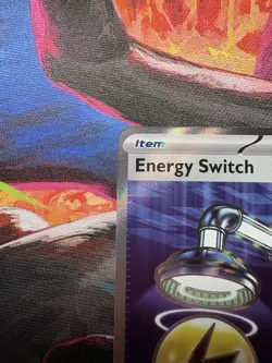 Energy Switch 107/084 Full Art Ultra Rare Pokemon Pitch Black ME05 NM English - Image 2