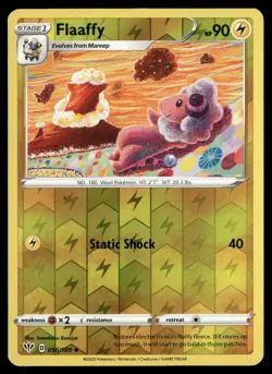 Flaaffy 056/189 Uncommon Darkness Ablaze Pokemon Reverse Holo NM/M - Image 1