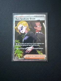 Rust Syndicate Grunt 112/084 - Ultra Rare - Pitch Black - Pokemon TCG - Image 1