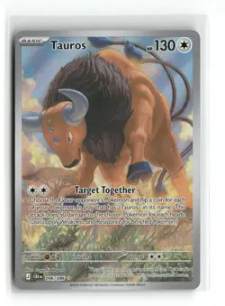 Tauros [CRI - 096/086] Illustration Rare Holofoil NM ME04: Chaos Rising - Image 1