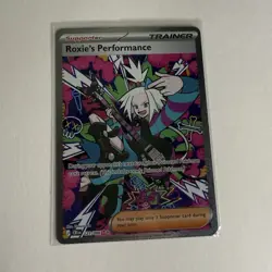 Roxie’s performance SIR! Chaos rising set pokemon! - Image 1