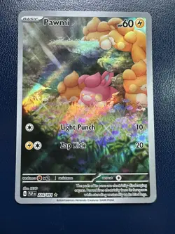Pawmi 226/091 Holo - Pokemon Paldean Fates LP - Image 1