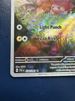 Pawmi 226/091 Holo - Pokemon Paldean Fates LP - Image 5