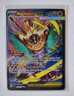 Mega Hawlucha EX 283/217 ASC Full Art Foil Rare 250 HP English - Image 1