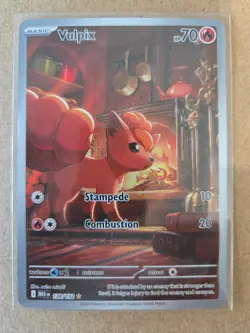 Vulpix 138/132 NM - Mega Evolution - Illustration Rare - Pokemon TCG - Image 1