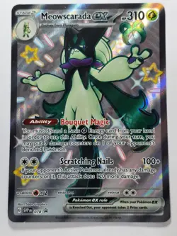 MEOWSCARADA EX 078 HOLO PROMO SCARLET & VIOLET PROMO NM/M POKEMON - Image 1