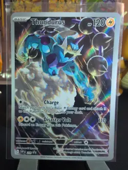 Thundurus 209 Scarlet & Violet Black Star Promo Black Bolt Pokemon TCG NM - Image 2