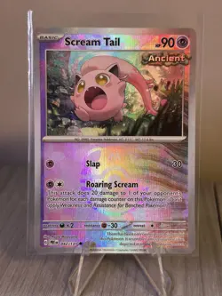 Scream Tail Master Ball Pattern 042/131 Prismatic Evolutions English Pokemon TCG - Image 1