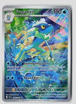 Frogadier 089/086 Holo Illustration Rare Chaos Rising Pokemon NM - Image 1