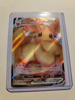 EEVEE VMAX SWSH087 Ultra Rare Holo Black Star Promo Pokemon NM C2 - Image 1