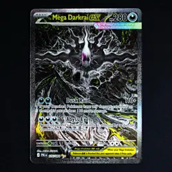 Mega Darkrai EX 116/084 Mega Evolutions Pitch Black Pokemon TCG - Image 1