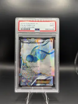 Pokemon XY Fates Collide #123/124 Full Art Altaria EX – PSA 9 Mint (2016) - Image 1