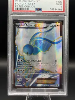 Pokemon XY Fates Collide #123/124 Full Art Altaria EX – PSA 9 Mint (2016) - Image 3