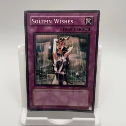 Solemn Wishes PSV-055 Pharaoh's Servant Unlimited Common Lightly Played - Image 1