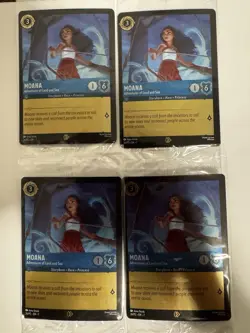 Moana Adventurer Of Land And Sea 26/P2 Promo Disney Lorcana Sealed - Price For 1 - Image 1