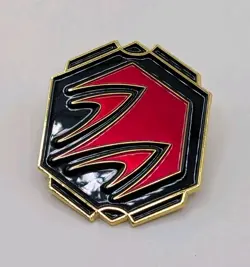 Disney Lorcana Whispers in the Well League Promo Ruby Ink Pin - Image 1