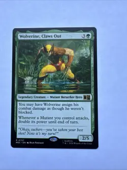 Wolverine, Claws Out #0737 MTG Marvel Super Heroes Jumpstart Commander NM - Image 1