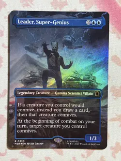 Leader, Super-Genius (Borderless) Marvel Super Heroes Foil - Image 1