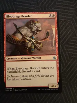 mtg bloodrage brawler amonkhet - Image 1