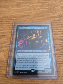 Magic: The Gathering Marvel Loki, Lord of Misrule Foil Mythic #0528 MTG MSC - Image 1