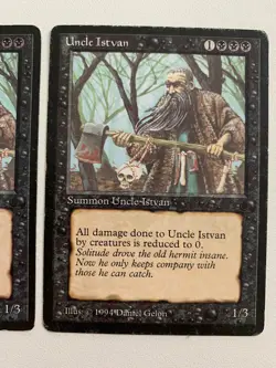 MTG - 2x Uncle Istvan - The Dark - Magic The Gathering - Image 3
