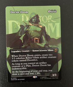 Doctor Doom (Borderless) (0365) Marvel Super Heroes Foil - Image 1