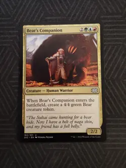mtg bear's companion double masters 2022 - Image 1