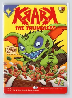 Krark, the Thumbless 1543 Regular Secret Lair Magic: The Gathering NM - Image 1