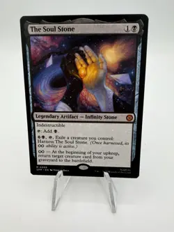 MTG Marvel Spiderman Soul Stone Non Foil - Image 1
