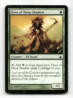 Elves of Deep Shadow Ravnica: City of Guilds #161 Magic the Gathering - Image 1