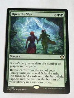 1x Open the Way - Commander: Secrets of Strixhaven Near Mint - MTG - Image 1