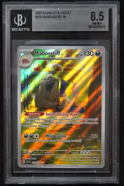 Pokemon TCG (2023) Scarlet & Violet (Base Set) MABOSSTIFF (218/198) BGS 8.5 - Image 1