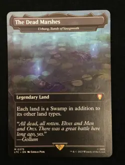 The Dead Marshes 0375 — LTR EN Borderless Mythic - MTG - Image 1