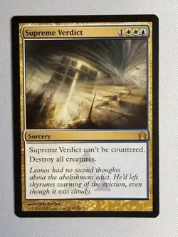 Supreme Verdict - Return to Ravnica (RTR) 201# NM - Image 1