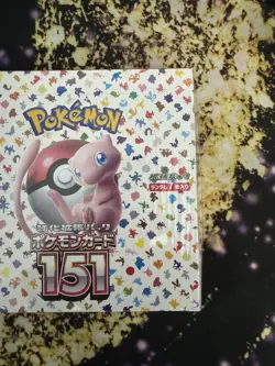 Pokemon TCG: 151 Booster Box Japanese Factory Sealed With Shrink - Image 2