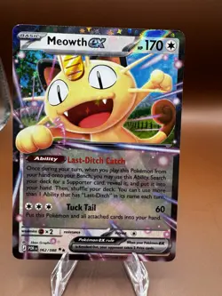 Meowth ex 062/088 Pokemon ME03: Perfect Order Holo - 2026 - Image 1