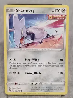 💢Pokemon TCG - Skarmory - 182/264 - Common - Fusion Strike 💢 - Image 1