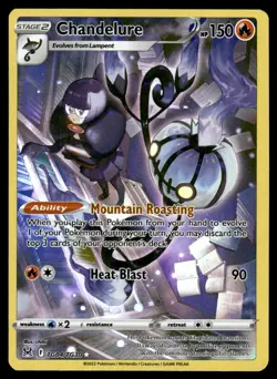 Sword & Shield Series - Lost Origin - Trainer Gallery Chandelure #TG4 - Image 1