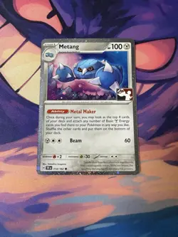Metang (Cosmos Holo) [ - 114/162] Common Prize Pack Series Cards EN NM - Image 2