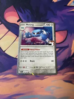 Metang (Cosmos Holo) [ - 114/162] Common Prize Pack Series Cards EN NM - Image 5