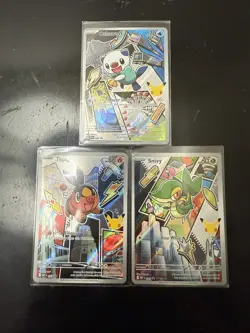 Pokemon TCG Series 2 First Partner Illustration Collection Gen 5 Unova FULL SET - Image 1