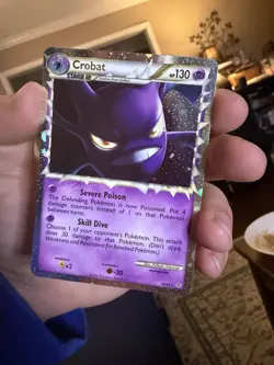 Crobat 84/95 NM Holo Rare Prime HGSS Unleashed 2010 Pokemon TCG - Image 4