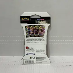 📀 Pokemon Trading Card Game : Sword & Shield Rebel Clash Booster Pack 820650806827 - Image 2