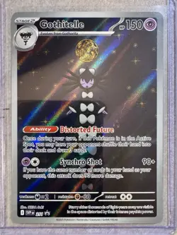 Pokemon TCG 2025 Scarlet & Violet Black Star Promo GOTHITELLE 211 Full Art MINT - Image 1