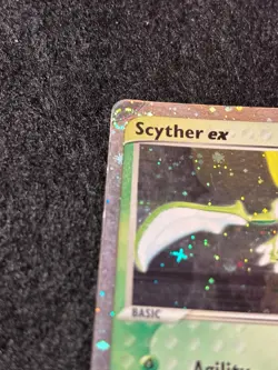 Scyther ex 102/109 Ruby & Sapphire Holo Ultra Rare 2003 🌀DOUBLE SWIRL🌀 - Image 3