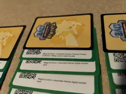 31 Packs Pokemon TCG Mega Evolution—Ascended Heroes Code Cards Lot (22 codes) - Image 2