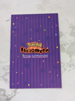 Gengar Zubat Poncho - Gold Holo Box Hit - Halloween Card Database - Pokemon - Image 2