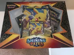 Pokemon Shining Fates PIKACHU V Box - NEW Factory Sealed TCG - Image 1