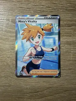 Misty's Vitality 171/180 SV UR Full Art Holo EN - Image 2
